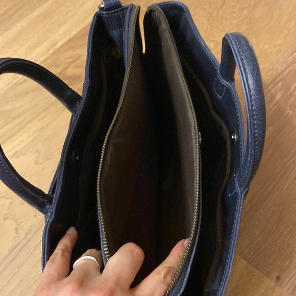 Matt & Nat work tote/briefcase - Navy - Picture 4 of 8